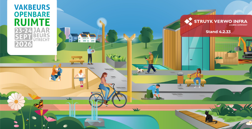 Komt u ook naar de Vakbeurs Openbare Ruimte?