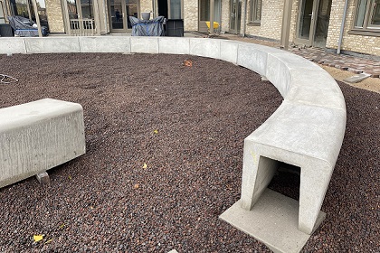 Holle Solids bieden uitkomst voor binnentuin Acapella