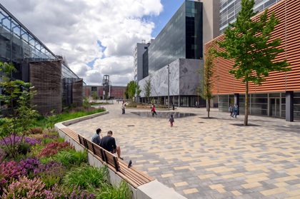 Van stenen plein naar groene stadsplek