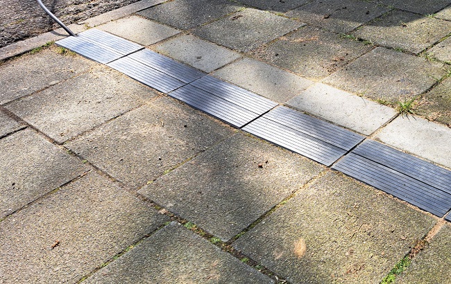 kabelgoottegels | verlengd private aansluiting