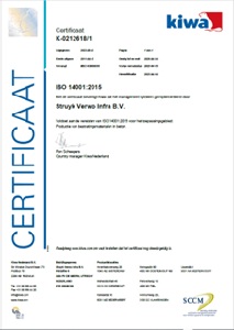 ISO 14001 certificaat