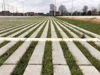 Groene parkeervakken voetbalvereniging