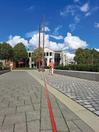 Licht- en audiokunstwerk Marga Mincoplein