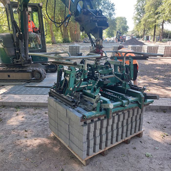 Machinaal verleggen Hydro Lineo blok 40