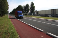 Rijstrookscheiding fietspad