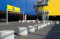 Afzetelementen IKEA Barendrecht