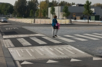 Oversteekplaats gezondheidspark