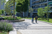 Groene inrichting van Grunsvenplein Groene inrichting van Grunsvenplein