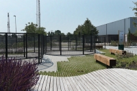 Groene terreininrichting beroepscampus Groene terreininrichting beroepscampus
