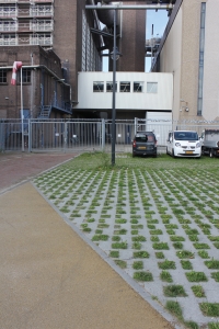 Groenbestrating in Energiepark Groenbestrating in Energiepark
