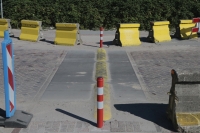 Drempelplaat bouwplaats Drempelplaat bouwplaats