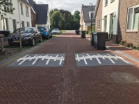 SVT-drempels 20 km/h met straatsteenmotief