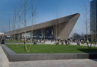 Geslepen groenomranding R'dam Centraal Geslepen groenomranding R'dam Centraal