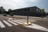 Zebrapad bij school Zebrapad bij school