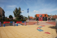 Veilige oversteekplaats speelplein Veilige oversteekplaats speelplein