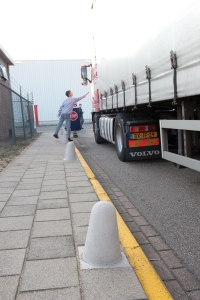 aanleg anti parkeerstrook aanleg anti parkeerstrook