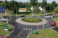 Rotondes met verhoogd plateau Rotondes met verhoogd plateau