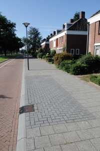 Parkeren op trottoir Parkeren op trottoir