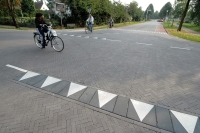 Verkeersmarkeringen in elementenverharding Verkeersmarkeringen in elementenverharding