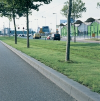 Aanleg verhoogde middenberm Aanleg verhoogde middenberm