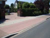Combipad bij inrit woning Combipad bij inrit woning