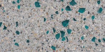 Lucida concreto vetro verde