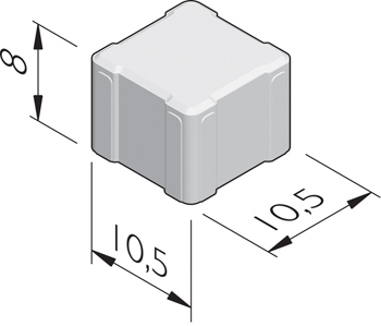 H2O halve stenen 10,5x10,5