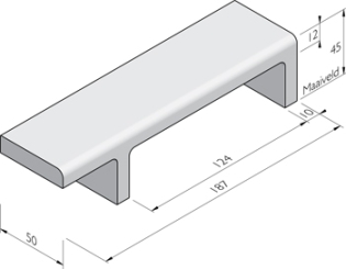 Sierbolder rond 45