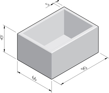 Bloembakken 66x90