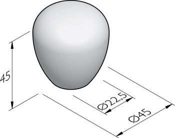 Sierbolder rond 45