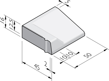 Inritbanden 45x16x50 hd (13/15 sluiting)