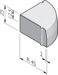 Hoekblokken 13/15x25 hol en dol Hoekblokken 13/15x25 hol en dol