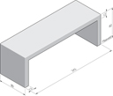 Parktafel middel