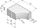 Hoekblokken 38/40-13/15x25
