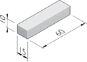 Betonstraatstenen 60x15