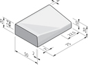 Inritbanden 50x20x75 universeel toepasbaar