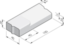 Inritbanden 40x20x100 vb (40 sluiting)