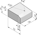 Inritbanden 52x25x50 hd (4/12 sluiting)