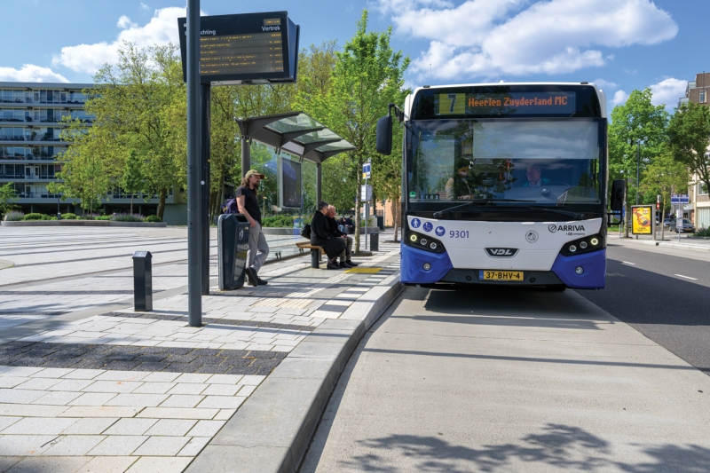 Groene inrichting van Grunsvenplein