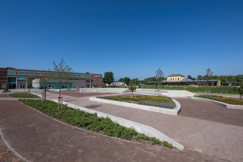 Schoolplein van RSG Simon Vestdijk