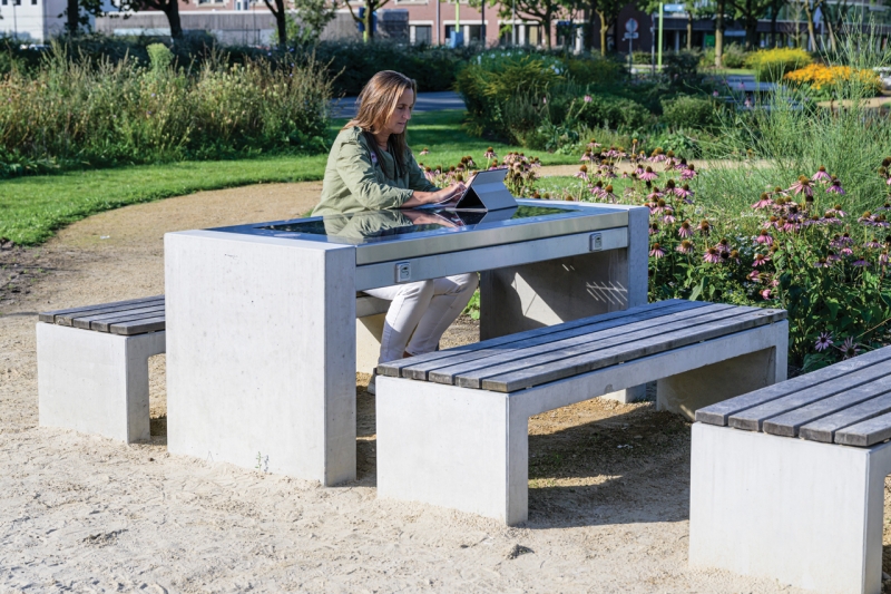 Zitelementen op Wageningen Campus