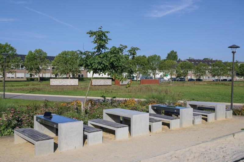 Zitelementen op Wageningen Campus