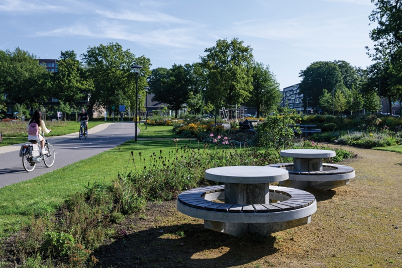 Zitelementen op Wageningen Campus