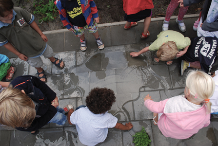 Inrichten schoolpleinen